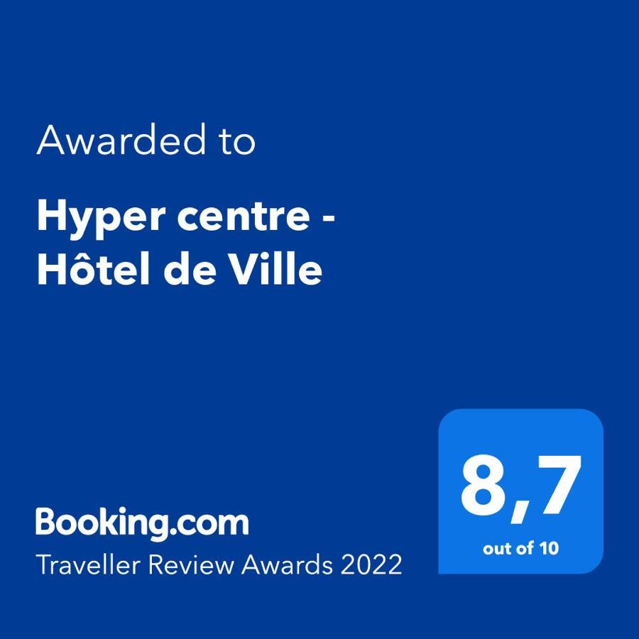 Hyper Centre - Hotel De Ville Reims Exteriör bild